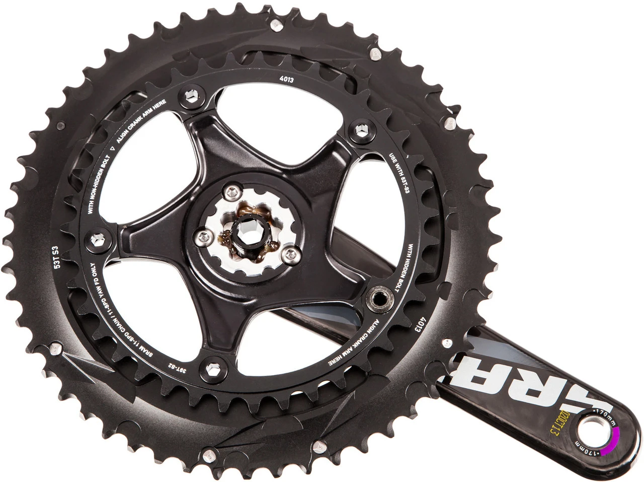 SRAM Force 22 BB30 11-fach Carbon Kurbelgarnitur 5 SRAM Force 22 BB30 11-fach Carbon Kurbelgarnitur – Bild 3