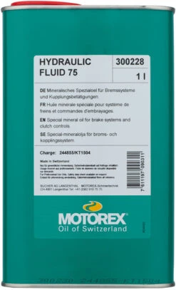 Motorex Hydraulic Fluid 75 Bremsflüssigkeit Mineralöl -Fahrradsportgeschäft 344622
