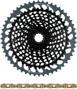 SRAM X01 Eagle XG-1295 Kassette + Eagle Kette 12-fach Verschleißset -Fahrradsportgeschäft 347894