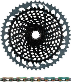 SRAM X01 Eagle XG-1295 Kassette + Eagle Kette 12-fach Verschleißset -Fahrradsportgeschäft 347900