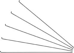 Sapim Race J-Bend Speichen + Nippel - 5 Stück