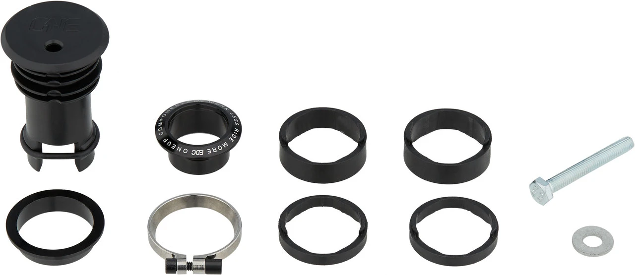 OneUp Components EDC Top Cap Steuersatzkappe Mit Preload Kit Vorspanner 3 OneUp Components EDC Top Cap Steuersatzkappe Mit Preload Kit Vorspanner