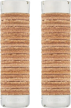 BROOKS Plump Leather Grips Lenkergriffe 13 BROOKS Plump Leather Grips Lenkergriffe -Fahrradsportgeschäft 449747