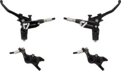 HOPE Tech 4 E4 V+h Set Scheibenbremse Mit Kunststoffleitung