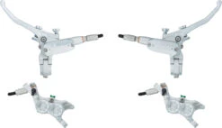 HOPE Tech 4 E4 V+h Set Scheibenbremse Mit Kunststoffleitung -Fahrradsportgeschäft 481824